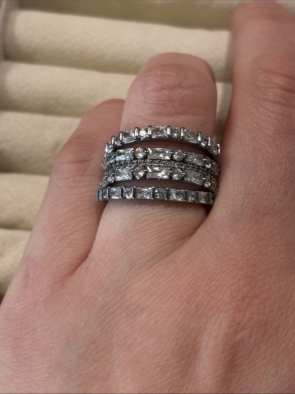 Three Stack band set by Bomb Party size 7
